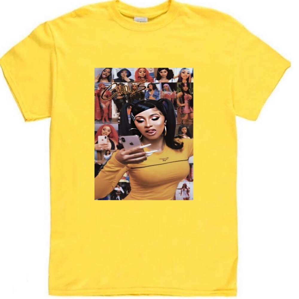 Cardi b graphic tee